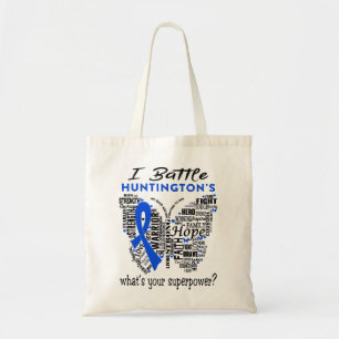 Bolsa Tote Presentes da fita do Mês de Consciência de Hunti