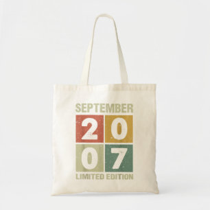 Bolsa Tote Presentes De 15 Anos Vintage Setembro De 2007 15 B