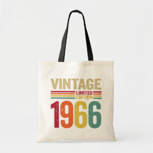 Bolsa Tote Presentes de 56 anos Vintage 1966 56º presente de