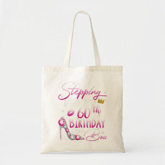 Bolsa Tote Presentes de 60 anos entrando no meu 60º aniversár