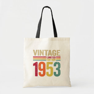 Bolsa Tote Presentes de 69 anos Vintage 1953-69º presente de