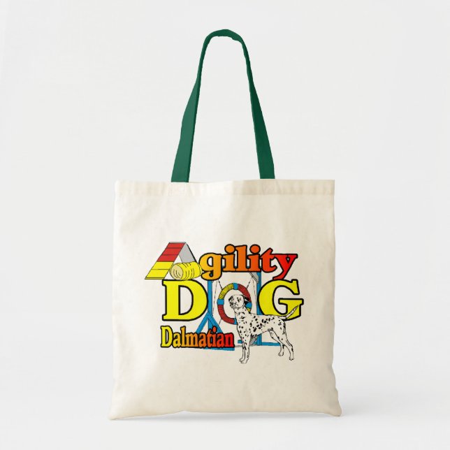Bolsa Tote Presentes de Agilidade Dalmáticos (Frente)