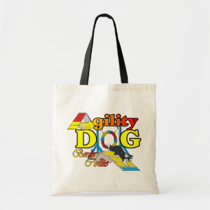 Bolsa Tote Presentes de Agilidade de Collie de Borda