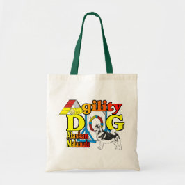 Bolsa Tote Presentes de agilidade no Alaska Malamute