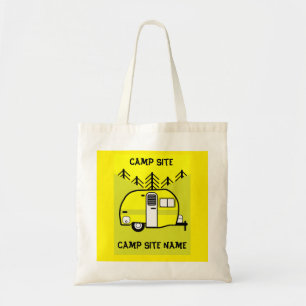 Bolsa Tote Presentes de Caravana Art amam minha caravana