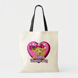 Bolsa Tote Presentes de Dia de os namorados Labrador Retrieve