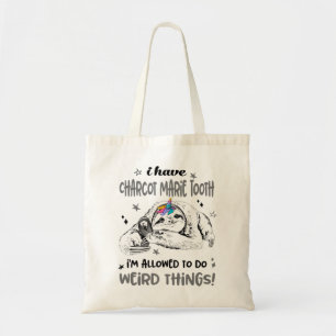 Bolsa Tote Presentes de Fita do Mês de Sensibilização dos 