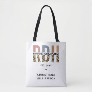 Bolsa Tote Presentes de Higienista Dental Registrados de RDH 