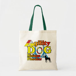 Bolsa Tote Presentes de Miniatura_Pinscher_Agilidade