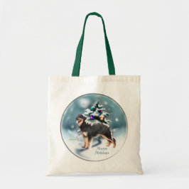 Bolsa Tote Presentes de Natal de Hovawart