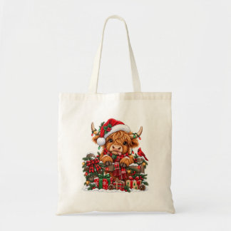 Bolsa Tote Presentes de Natal de Vaca das Terras Altas Compra