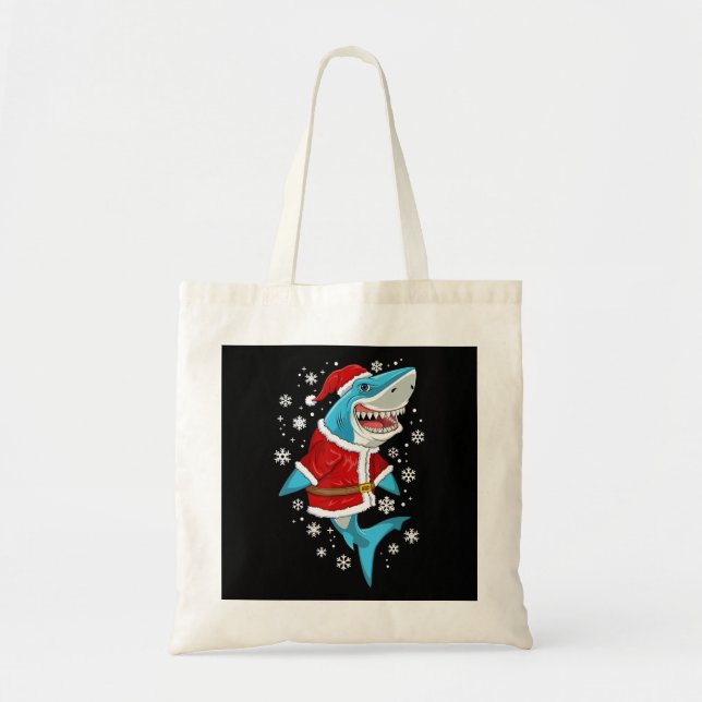 Bolsa Tote Presentes de Papais noeis de presentes de Natal de (Frente)