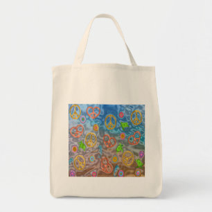 Bolsa Tote Presentes de Roupa de vida no oceano Pacífico retr