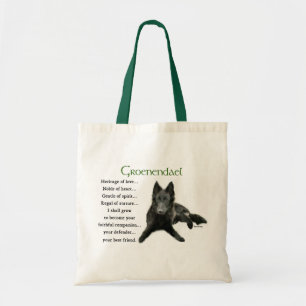 Bolsa Tote Presentes de Sheepdog Belgas do Groenendael