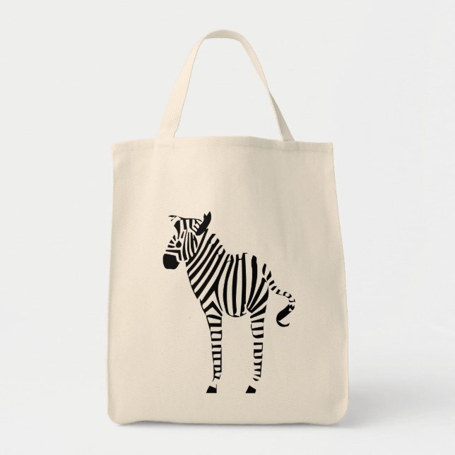 Bolsa Tote Presentes de Zebra Lovers (Frente)