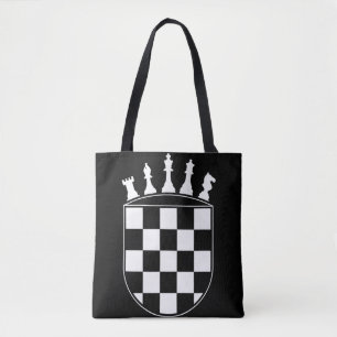 Bolsa Tote Presentes do jogador de xadrez para croatas - Band