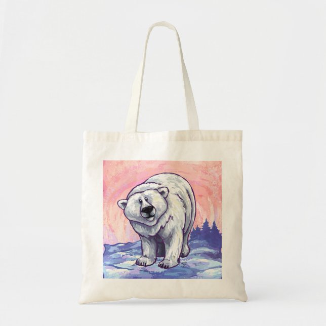 Bolsa Tote Presentes e acessórios do Urso Polar (Frente)
