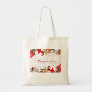 Bolsa Tote Presentes e bolhas de Natal Tote Bag