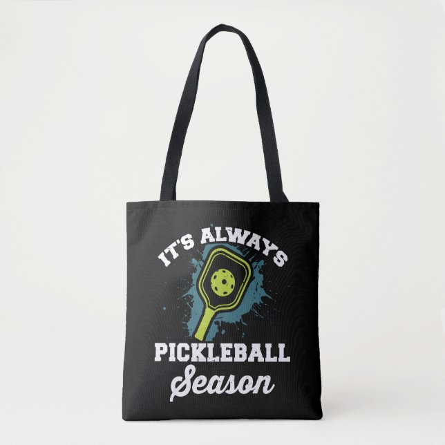 Bolsa Tote Presentes Engraçados De Pickleball (Frente)