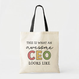 Bolsa Tote Presentes engraçados para CEO | Presentes de Chefe