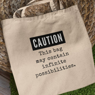 Bolsa Tote Presentes Inspiradores de Possibilidades Infinitas