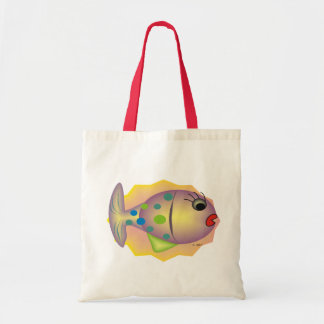 Bolsa Tote Presentes lunáticos da arte dos peixes pelo gabel