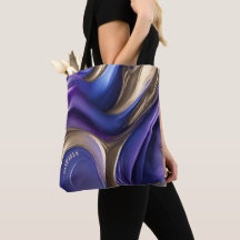 Presentes Modernos para Roxo Azul e Dourado