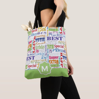 Bolsa Tote Presentes originais e do Special 75th da festa de