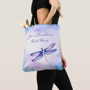 Bolsa Tote Presentes originais roxos das sacolas da