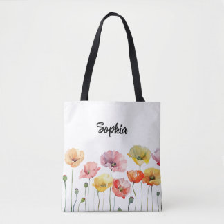 Bolsa Tote Presentes para Damas de Honra Floral