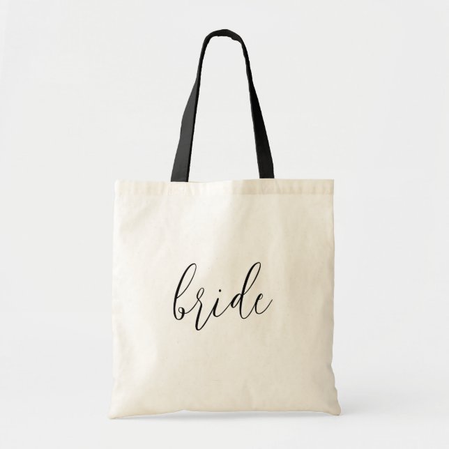 Bolsa Tote Presentes para Damas de Honra Mulheres Casamento D (Frente)