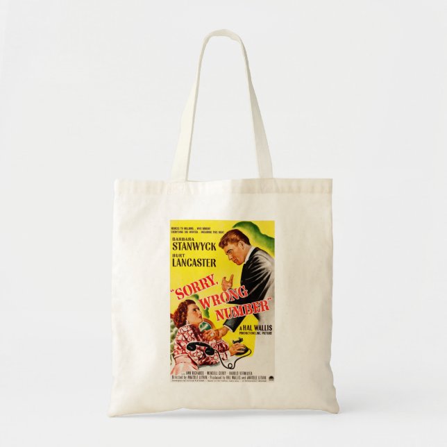 Bolsa Tote Presentes Para Mulheres Barbara Atriz Stanwyck Grá (Frente)