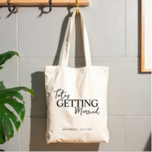 Bolsa Tote Presentes para Noiva Prestes a se Casar Nome da