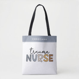 Bolsa Tote Presentes personalizados de enfermagem de trauma