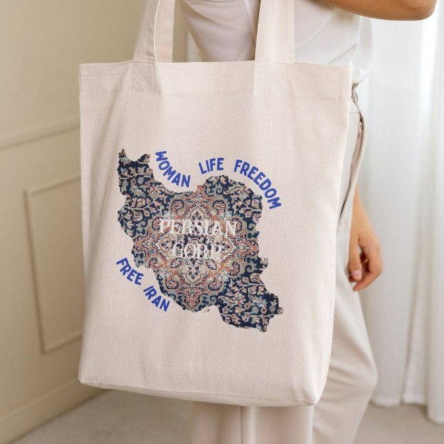 Bolsa Tote Presentes personalizados em massa iranianos para c (Custom Iranian Bulk Gifts for Coworkers Free Iran)