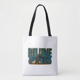 Bolsa Tote Presépio Acredite