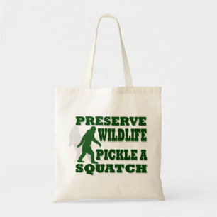 Bolsa Tote Preservar a vida selvagem picando um assento