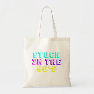 Bolsa Tote Preso No Flashy Retro Neon Divertido Nos Anos 80
