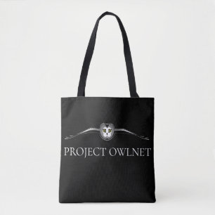 Bolsa Tote Preta Project Owlnet