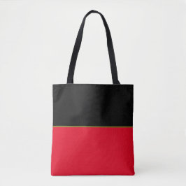 Bolsa Tote Preto e Vermelho