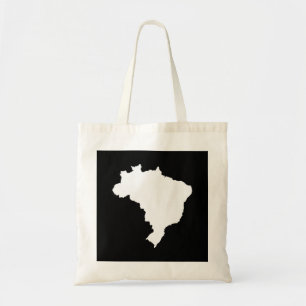Bolsa Tote Preto Festivo Brasil