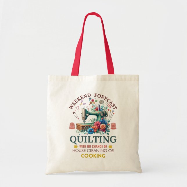 Bolsa Tote Previsão de Fim de Semana: Filtrando sem Limpeza d (Frente)