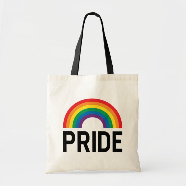 Bolsa Tote Pride Rainbow (Frente)