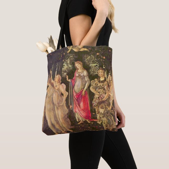 Bolsa Tote Primavera, Alegoria da Primavera por Sandro Bottic (Close Up)