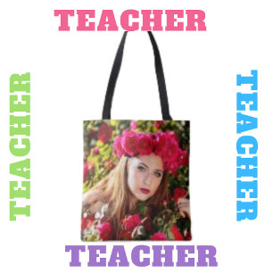 Bolsa Tote Primavera Básico Petal Vermelha Cor-de-rosa Flor