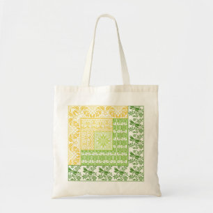 Bolsa Tote Primavera da cabana rústica de madeira