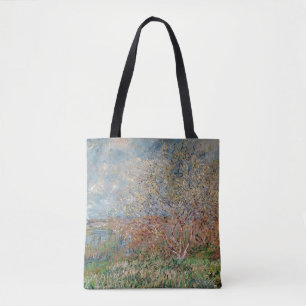 Bolsa Tote Primavera de Claude Monet  , 1880-82