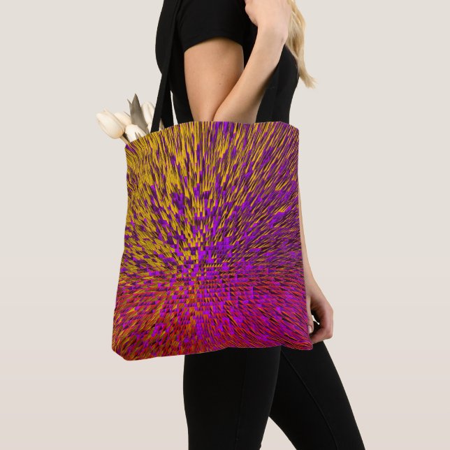 Bolsa Tote Primavera de explosão..... (Close Up)