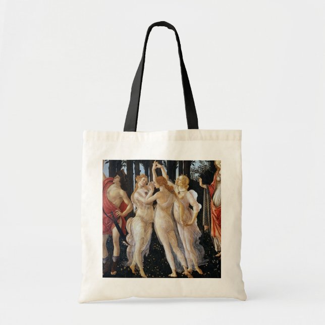 Bolsa Tote Primavera (detalhe), Sandro Botticelli, 1482 (Frente)