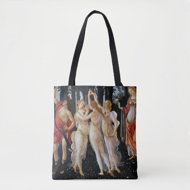 Bolsa Tote Primavera (detalhe), Sandro Botticelli, 1482 (Frente)